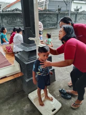 KEGIATAN RUTIN POSYANDU ANGGREK BANJAR DINAS CELAGI BATUR